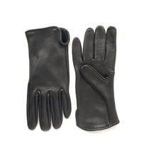 Load image into Gallery viewer, White Tail Deerskin Gloves - Black - Leather Gloves Made in the USA