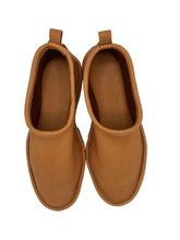 Load image into Gallery viewer, Tan Elkskin Grandpa Smiths Slippers USA made view from top