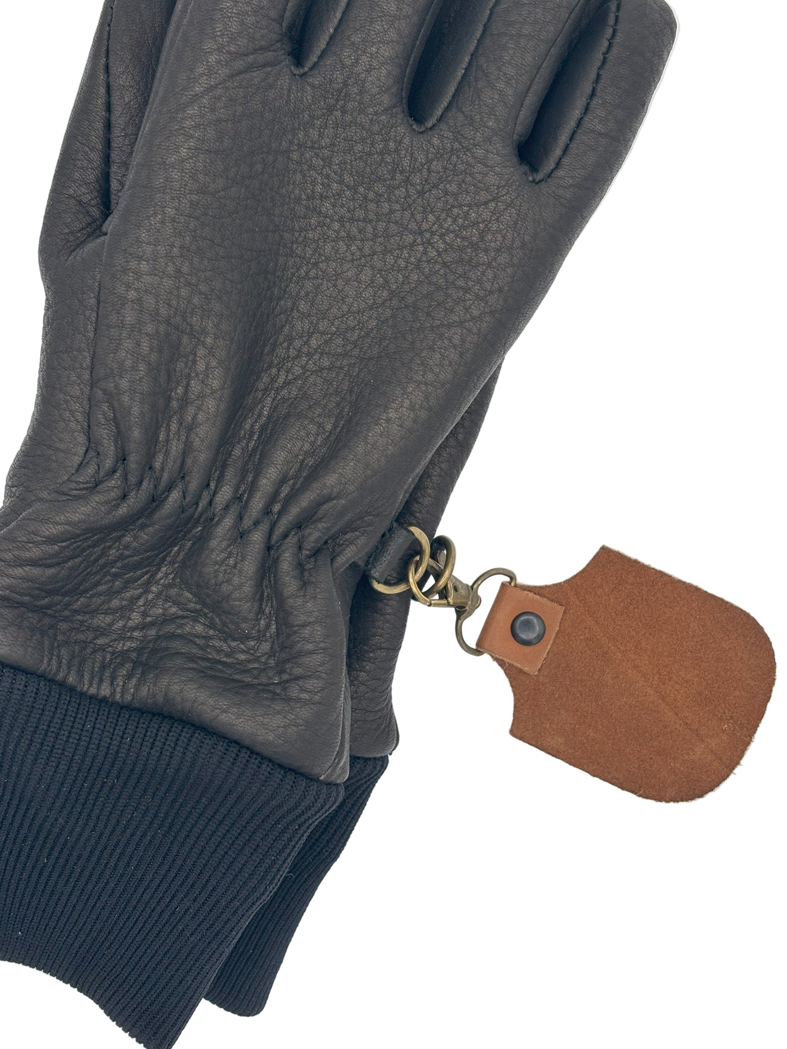 Deerskin Snowcap Roper Lined Gloves - Premium Deerskin Winter Sports ...